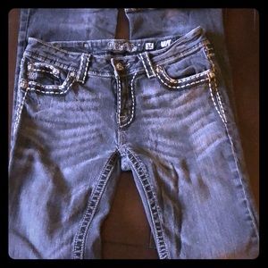 Miss me gray bootcut